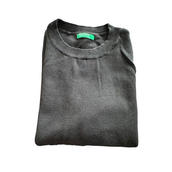 United Colors of Benetton Vest Women’s Small Sleeveless Vest Top‎ Black #AB10-5 - Picture 8 of 9